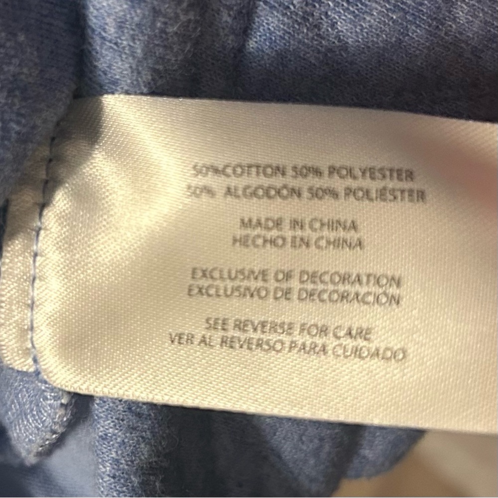Eddie Bauer Quilted Half-Zip in Blue - Picture 3 of 12
